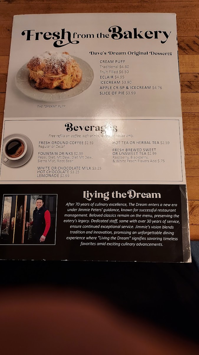 Dream Restaurant Menu - Image 5